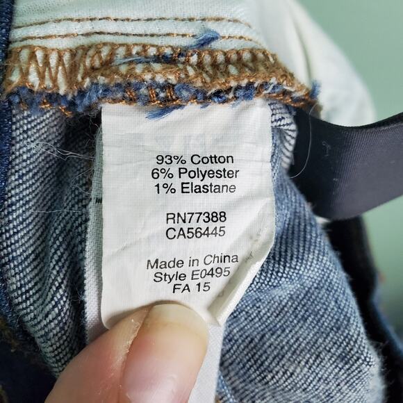 Madewell Alley Straight Jeans Size 27 - Picture 7 of 9